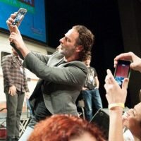 Andrew Lincoln in Atlanta Andrew Lincoln in Atlanta